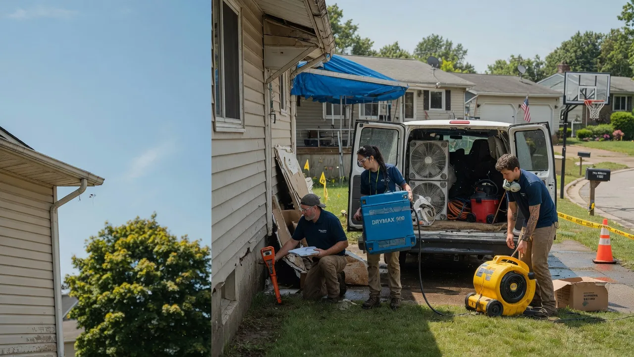 Ceiling Leak Cleanup in Willow Wood, OH near me